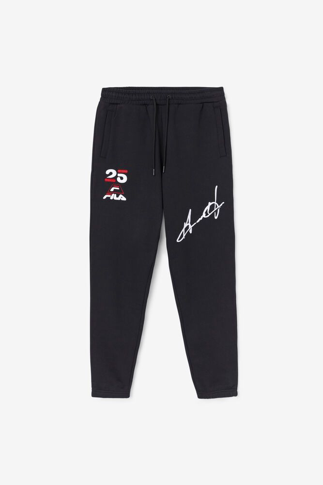 Fila Pants Grant Hill Orson Mens Black - India IVM-750892